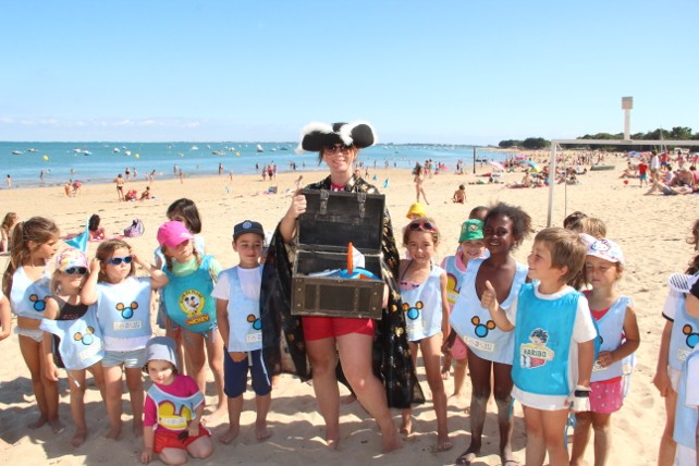 Les Sableaux Mickey Mouse Beach Club Loisirs à Noirmoutier