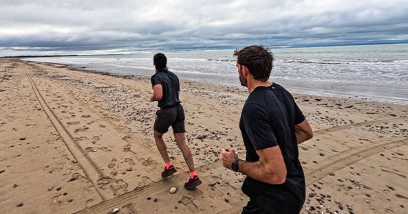 running plage - Quentin Boulegon