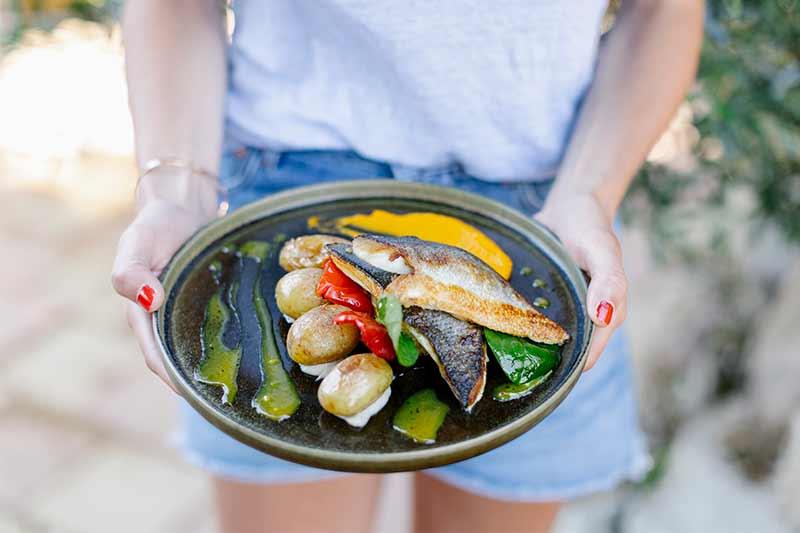 Plat de poisson - restaurants île de Noirmoutier - Trendz