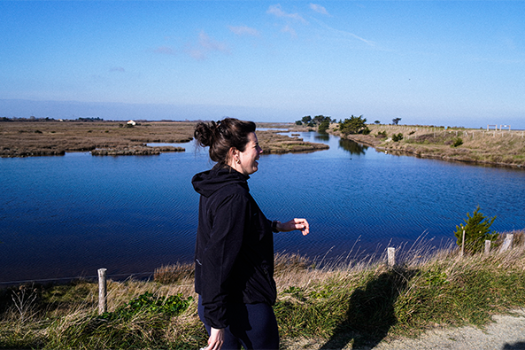 Randonnée au polder de Sébastopol sud île de Noirmoutier ©Quentin Boulegon