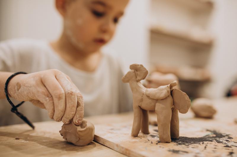 8 août 2024 - Atelier sculpture enfants