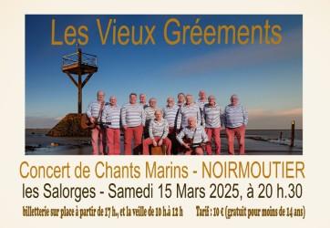 15 mars 2025 - Concert Les Vieux Gréements