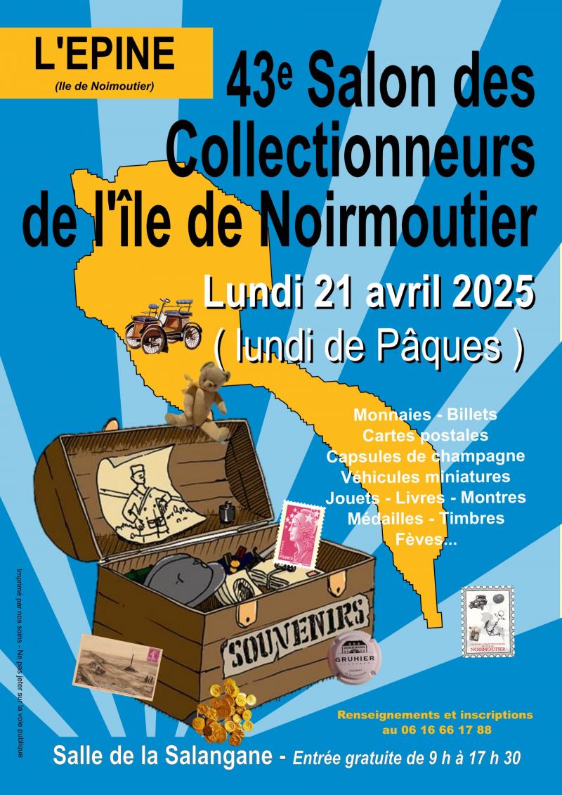 21 avril 2025 - 43ème Salon des Collectionneurs