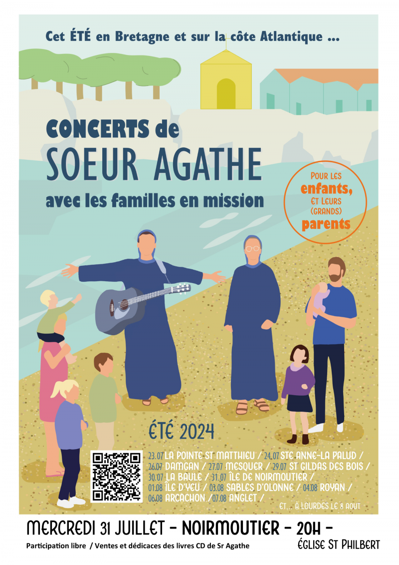 31 juillet 2024 - Concert de Soeur Agathe avec les familles en mission