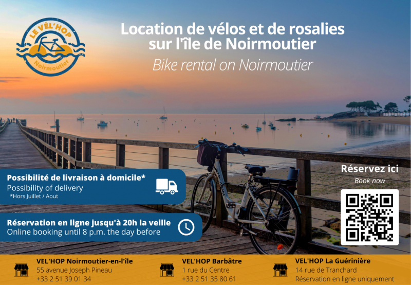 Le Vel'hop - Location de vélos et rosalies/Réparation/Vente 