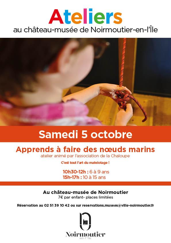 5 octobre 2024 - Atelier matelotage pour enfants