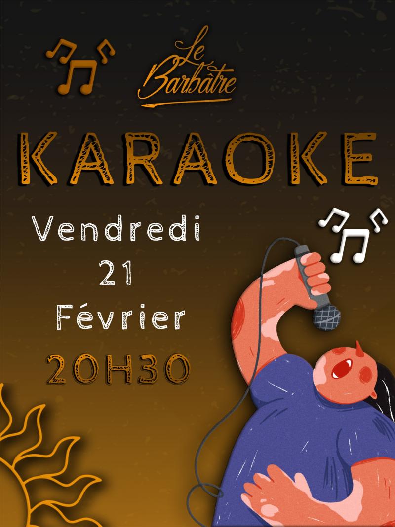 21 février 2025 - Soirée Karaoké au bar Le Barbâtre