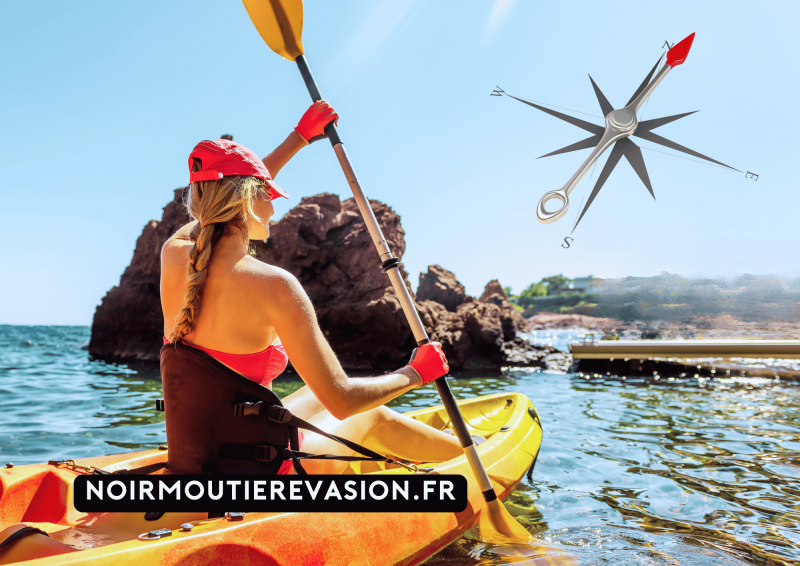 Noirmoutier Evasion - Kayak de mer et escape Kayak/stand-up paddle/pirogue hawaïenne