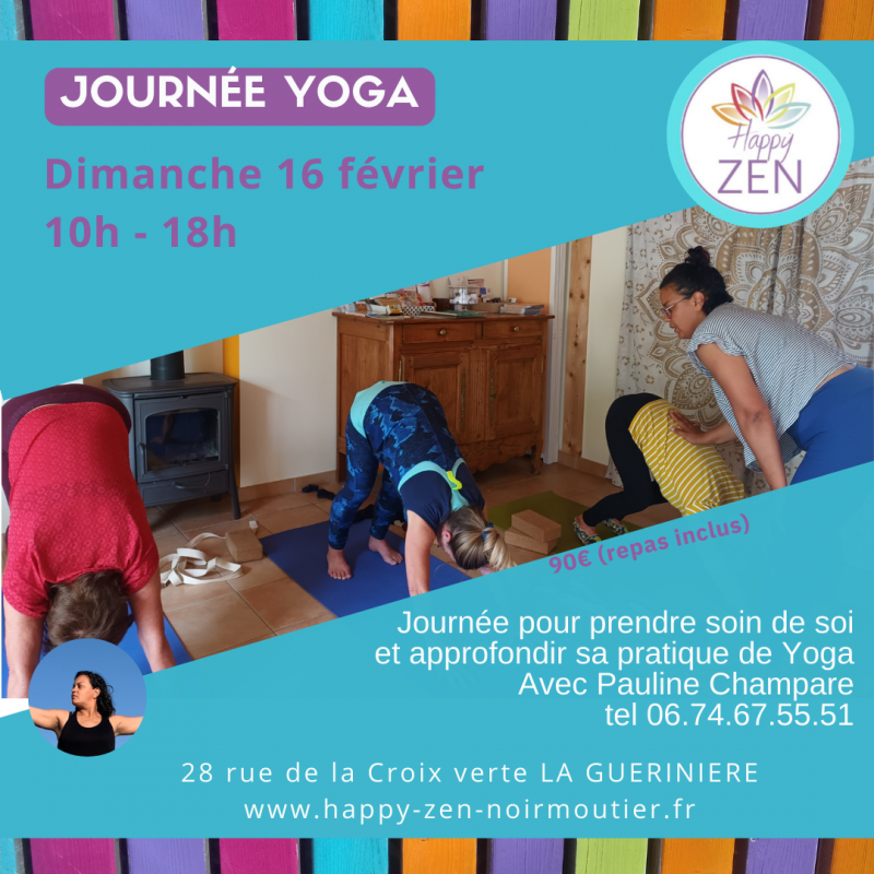 16 février 2025 - Journée Yoga avec Happy Zen