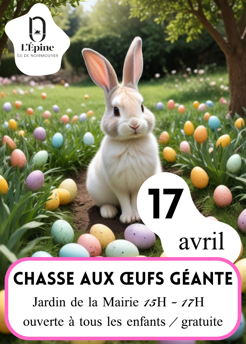 17 avril 2025 - Chasse aux œufs géante