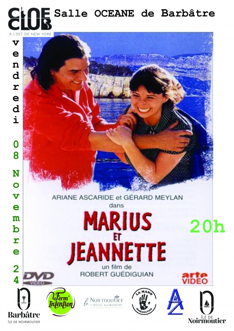 8 novembre 2024 - Projection du film Marius et Jeannette par le Ciné-Club de Barbâtre