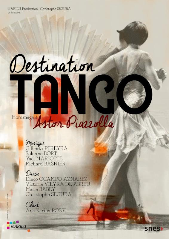 21 mars 2024 - Concert / Danse : Destination Tango