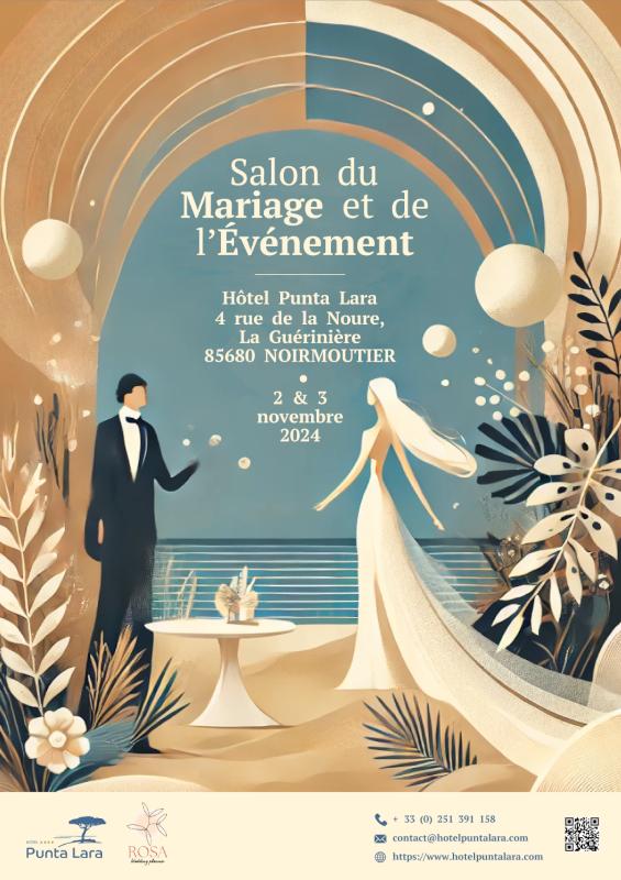 2 et 3 novembre 2024 - Salon du Mariage et de l'Évènement