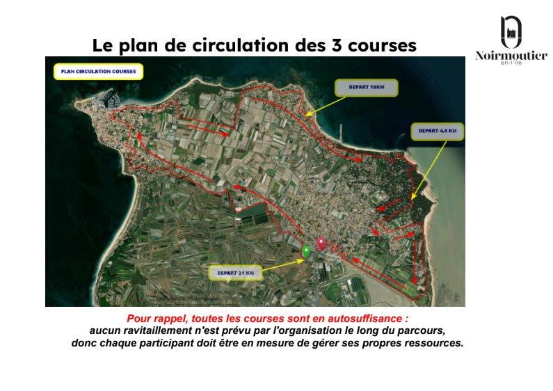 16. März 2025 - Les foulées de l'île de Noirmoutier 3. Auflage