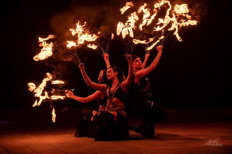 30 décembre 2024 - Spectacle pyrotechnique Cendres de feu par Cie Opale de Lune